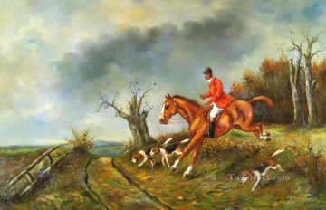 Gdr019 classical hunting Oil Paintings